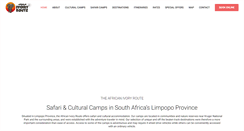Desktop Screenshot of africanivoryroute.co.za